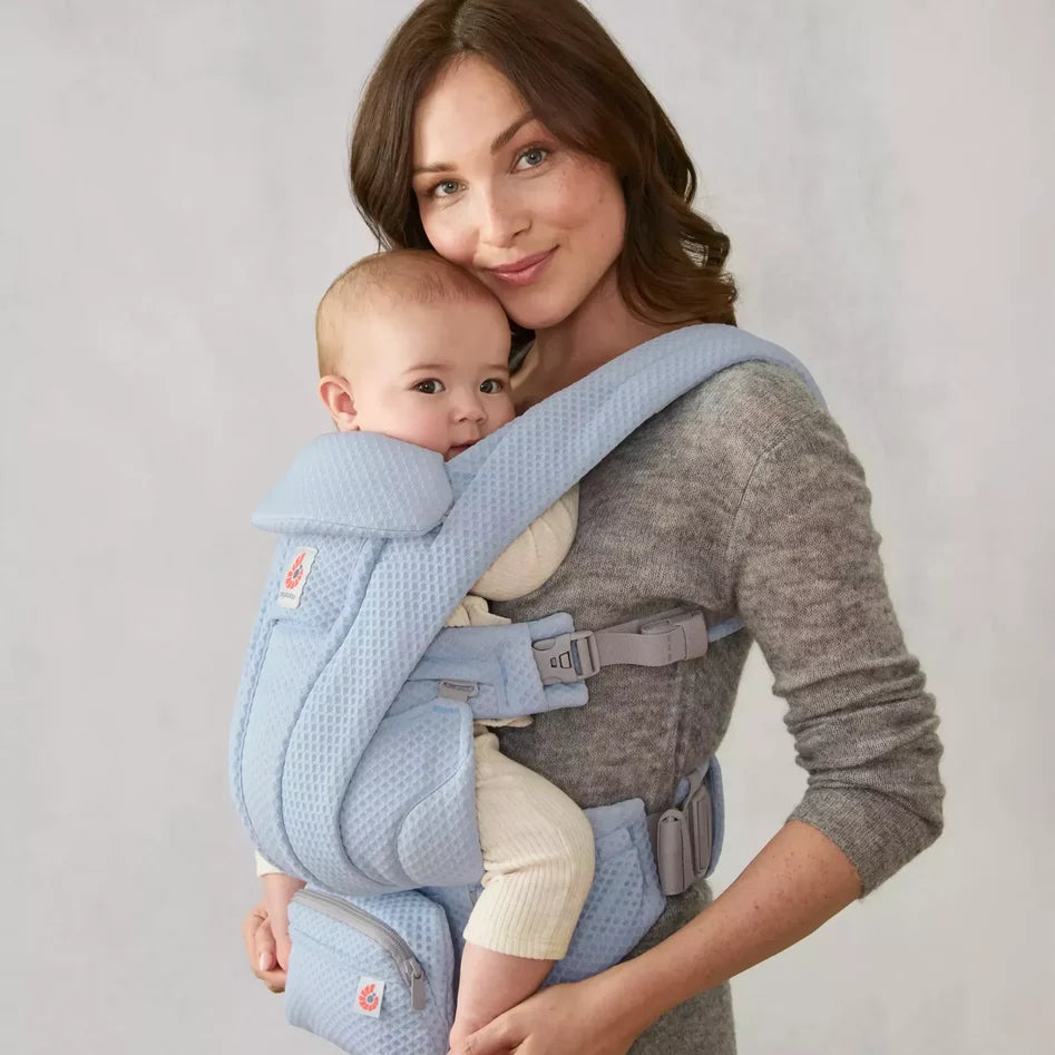 Ergobaby Omni Deluxe Mesh (Serene Blue) - Kanguru - Görsel 4
