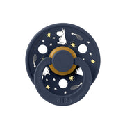 Bibs x Moomin Colour Good Night Friends Deep Space Kauçuk Emzik 0-6 Ay Lacivert