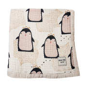 Mama Yoyo Big Bird - Organik Bebek Battaniyesi 4 Kat Müslin - Pinqueen 90*120