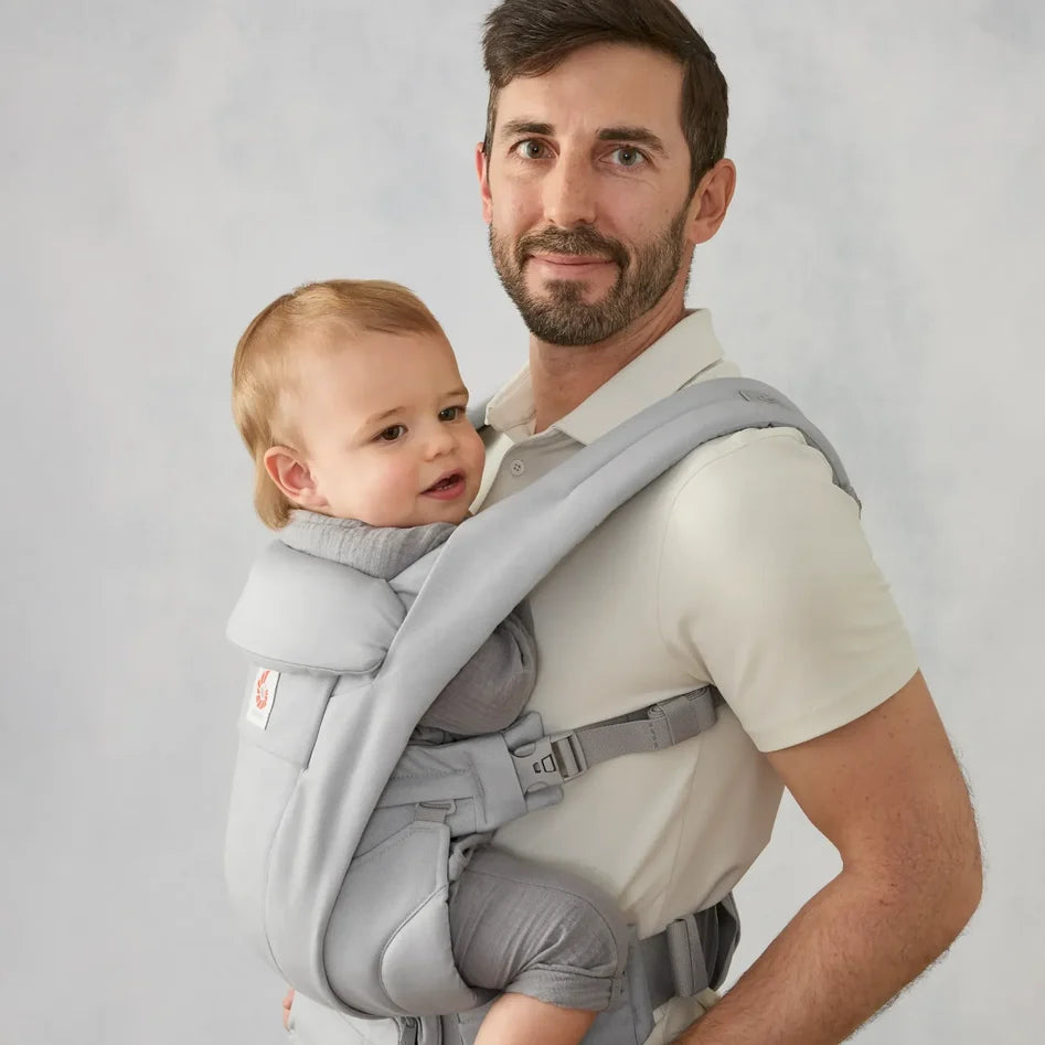 Ergobaby Omni Deluxe Cotton Pearl Grey - Kanguru - Görsel 4