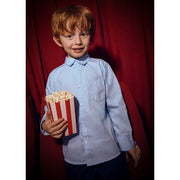 Mayoral Kışlık Erkek Basic Uzun Kol Gömlek Mavi