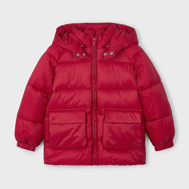 Mayoral Kışlık Erkek Basic Anorak Mont Kırmızı