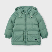 Mayoral Kışlık Erkek Basic Anorak Mont Yeşil