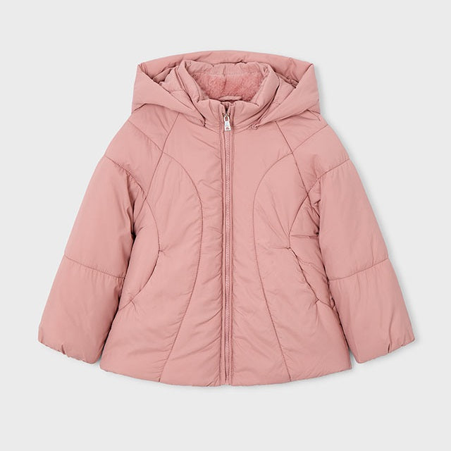 Mayoral Kışlık Kız Basic Anorak Mont Pembe