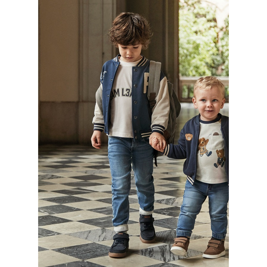 Mayoral Kışlık Erkek Basic SlimFit Denim Pantolon Mavi