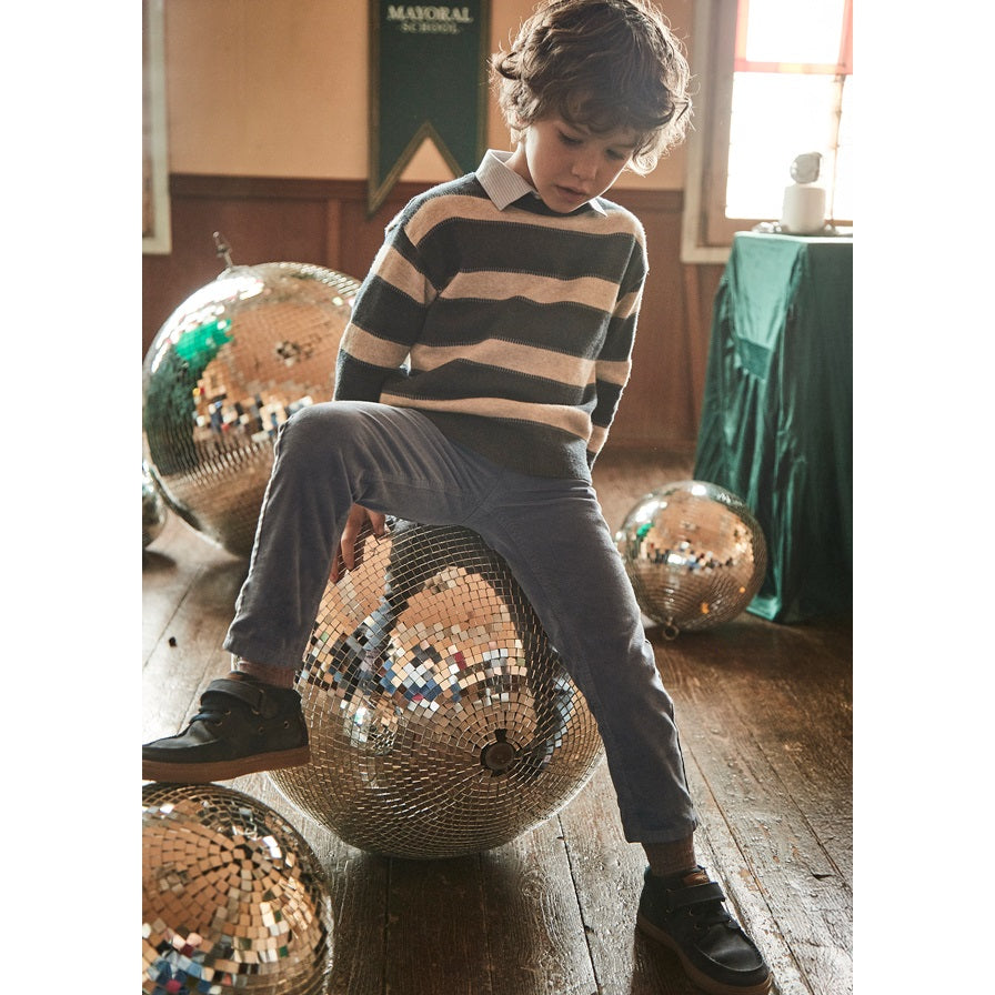 Mayoral Kışlık Erkek Basic Kadife Pantolon Gri