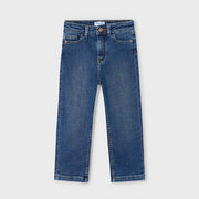 Mayoral Kışlık Kız Denim Pantolon Mavi