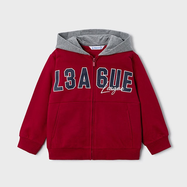 Mayoral Kışlık Erkek Ceket Eşofman Üçlü Set Kırmızı