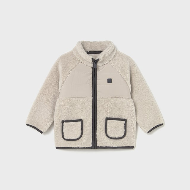 Mayoral Kışlık Erkek Bebek Kürk Ceket Bej