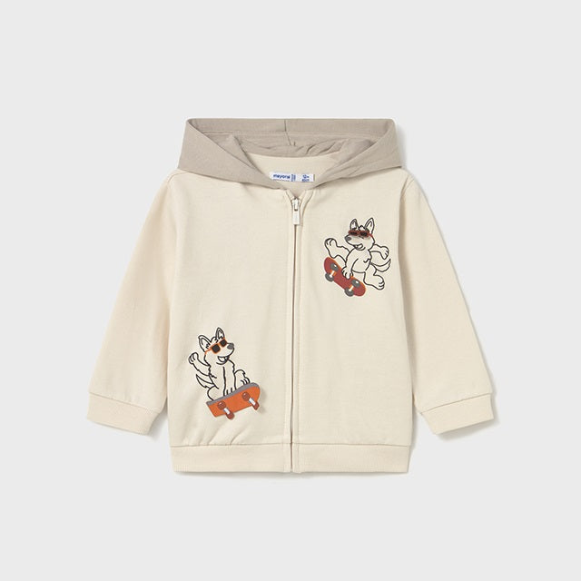 Mayoral Kışlık Erkek Bebek Kapşonlu Ceket Bej