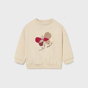 Mayoral Kışlık Kız Bebek Sweatshirt Bej
