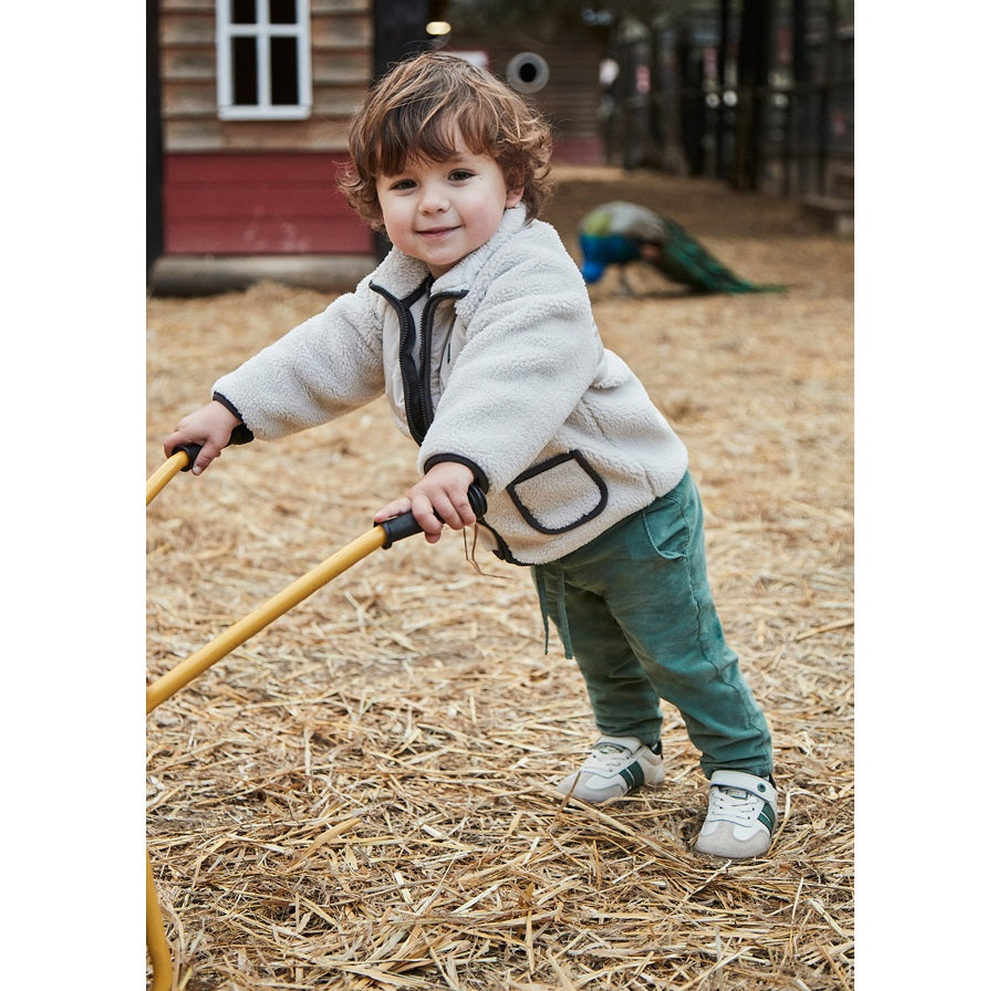 Mayoral Kışlık Erkek Bebek Astarlı Kadife Pantolon Yeşil