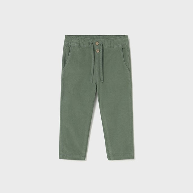 Mayoral Kışlık Erkek Bebek Astarlı Kadife Pantolon Yeşil