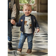 Mayoral Kışlık Erkek Bebek Yumuşak Denim Pantolon Mavi