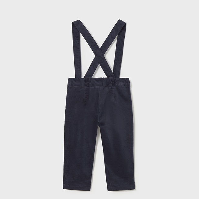 Mayoral Kışlık Erkek Bebek Askılı Pantolon Lacivert