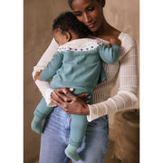 Mayoral Kışlık Erkek Bebek Örme Ceket Body Pantolon Set Yeşil