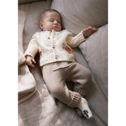 Mayoral Kışlık Erkek Bebek Örme Ceket Body Pantolon Set Bej