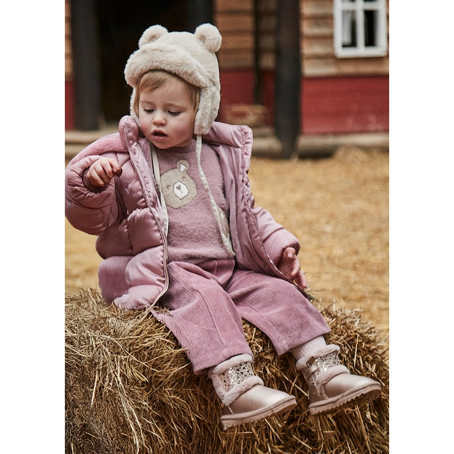 Mayoral Kışlık Kız Bebek Pantolon Pembe