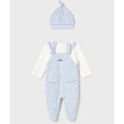 Mayoral Kışlık Erkek Bebek Tulum Bere Set Mavi