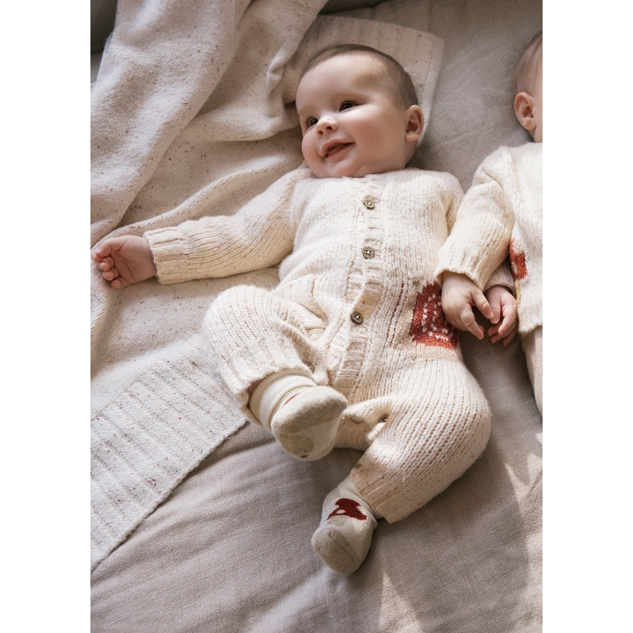 Mayoral Kışlık Erkek Bebek Örme Tulum Ekru