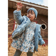 Mayoral Kışlık Kız Bebek Elbise Mavi