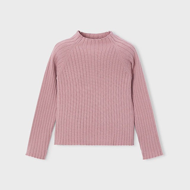 Mayoral Kışlık Kız Yarım Balıkçı Kazak Pembe