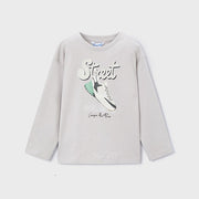 Mayoral Kışlık Erkek Uzun Kol T-shirt Gri