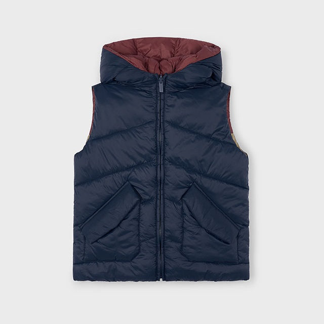 Mayoral Kışlık Erkek Çift Taraflı Anorak Yelek Lacivert