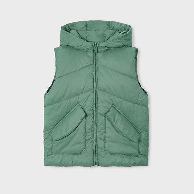 Mayoral Kışlık Erkek Çift Taraflı Anorak Yelek Yeşil