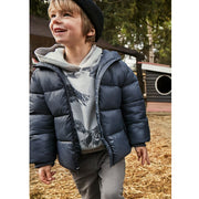 Mayoral Kışlık Erkek Kapşonlu Anorak Mont Lacivert