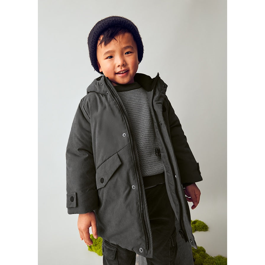 Mayoral Kışlık Erkek Parka Mont Siyah