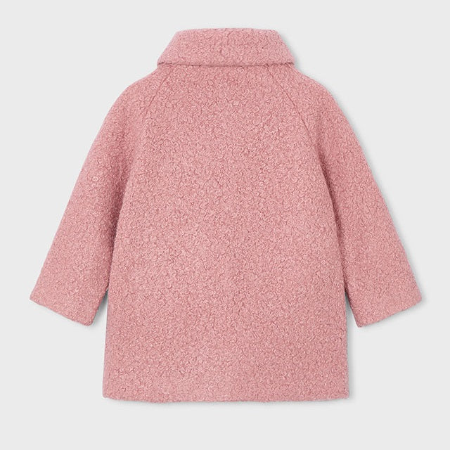 Mayoral Kışlık Kız Kürk Kaban Pembe