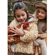 Mayoral Kışlık Kız Kapşonlu Çift Taraflı Anorak Mont Kahverengi