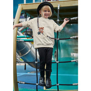 Mayoral Kışlık Kız Sweatshirt Tayt Set Siyah