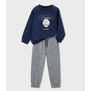 Mayoral Kışlık Erkek Sweatshirt Eşofman Set Lacivert