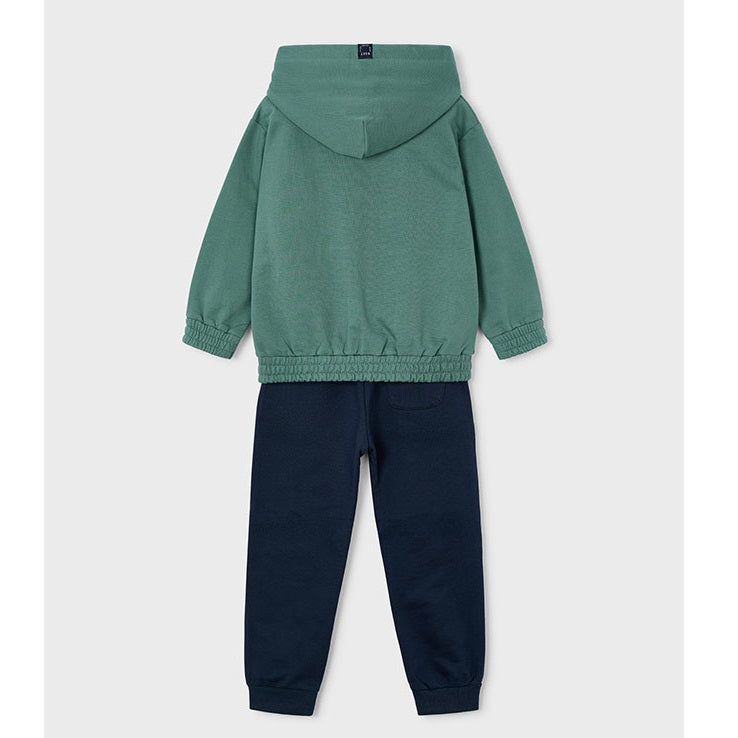 Mayoral Kışlık Erkek Sweatshirt Eşofman Set Yeşil