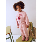 Mayoral Kışlık Kız Sweatshirt Eşofman Set Pembe