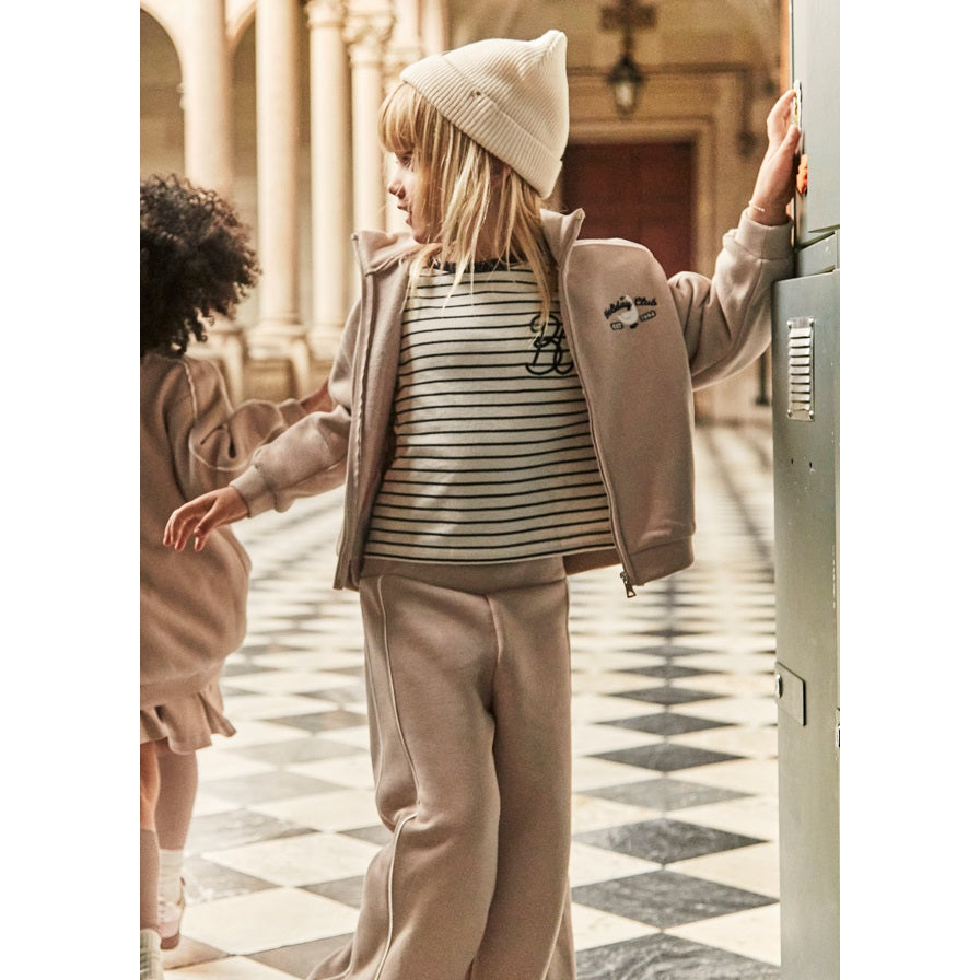 Mayoral Kışlık Kız Ceket Eşofman Set Bej