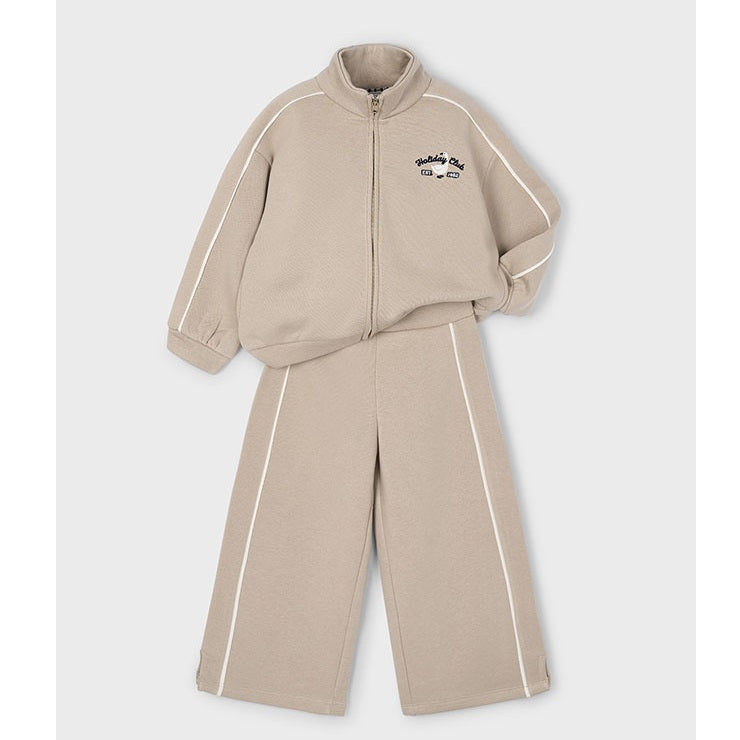 Mayoral Kışlık Kız Ceket Eşofman Set Bej