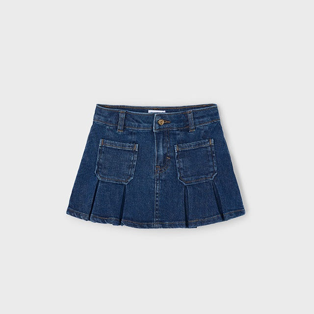 Mayoral Kışlık Kız Denim Etek Lacivert