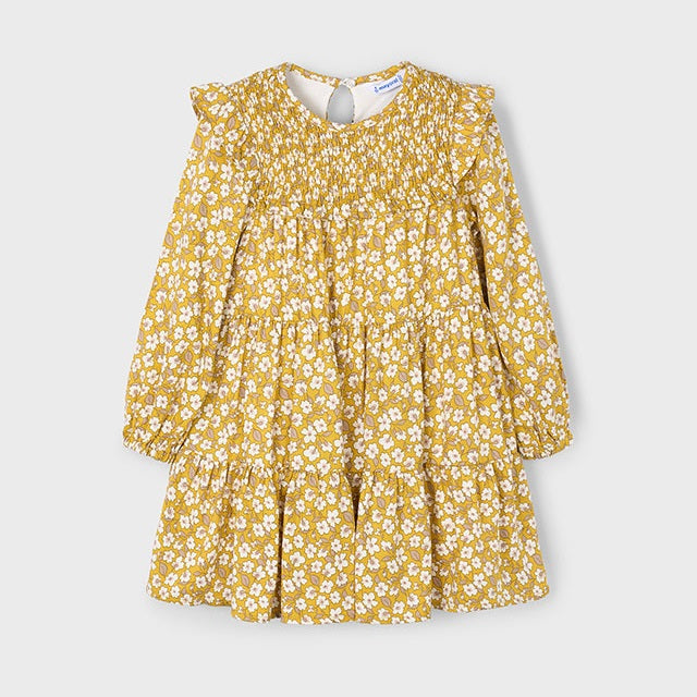 Mayoral Kışlık Kız Elbise Sarı