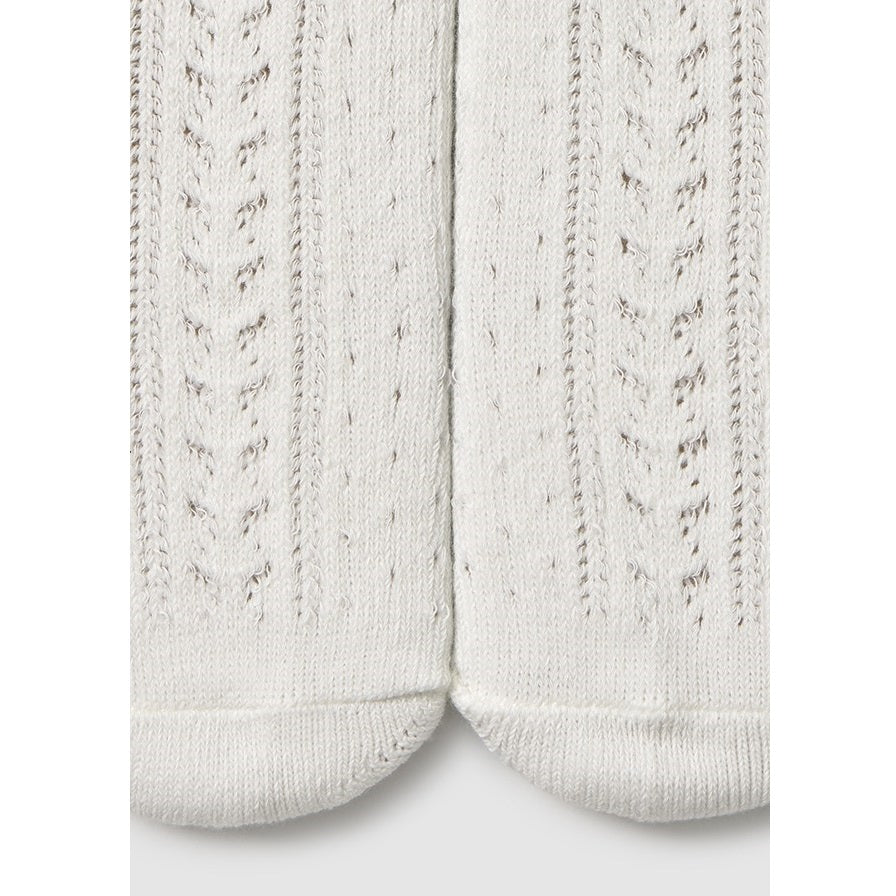 Mayoral Kışlık Kız Bebek Külotlu Çorap Ekru