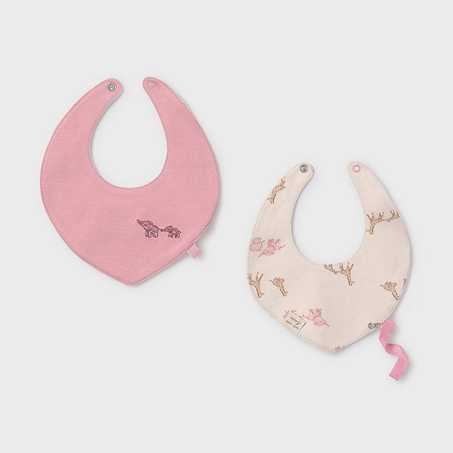 Mayoral Kışlık Bebek Waterproof Penye Önlük İkili Set Pembe