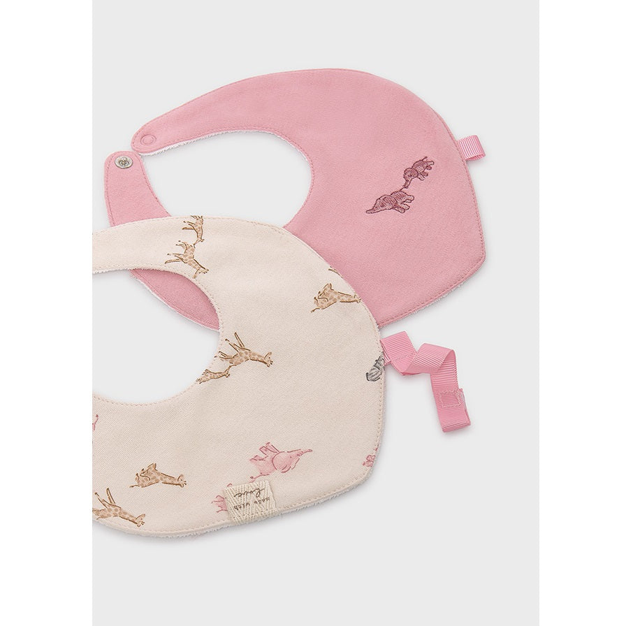 Mayoral Kışlık Bebek Waterproof Penye Önlük İkili Set Pembe