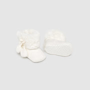 Mayoral Kışlık Kız Bebek Bot Patik Ekru