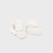 Mayoral Kışlık Kız Bebek Bot Patik Bej