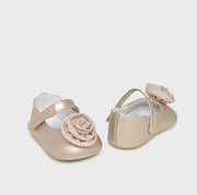 Mayoral Kışlık Kız Bebek Patik Bej