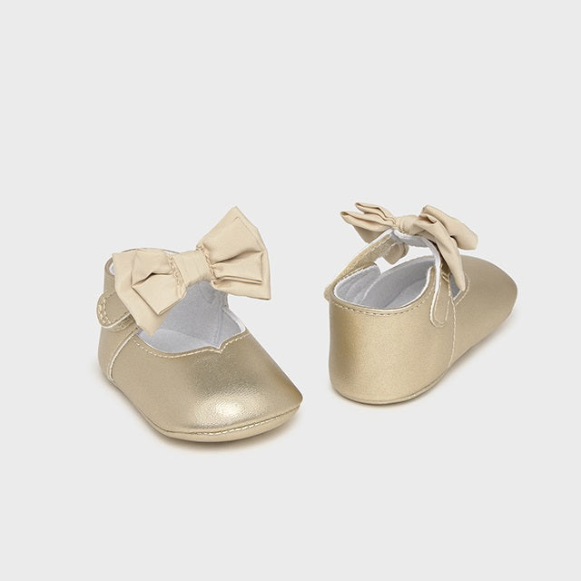 Mayoral Kışlık Kız Bebek Patik Bej