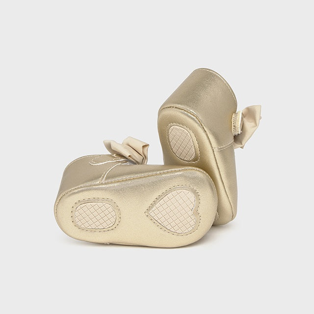 Mayoral Kışlık Kız Bebek Patik Bej