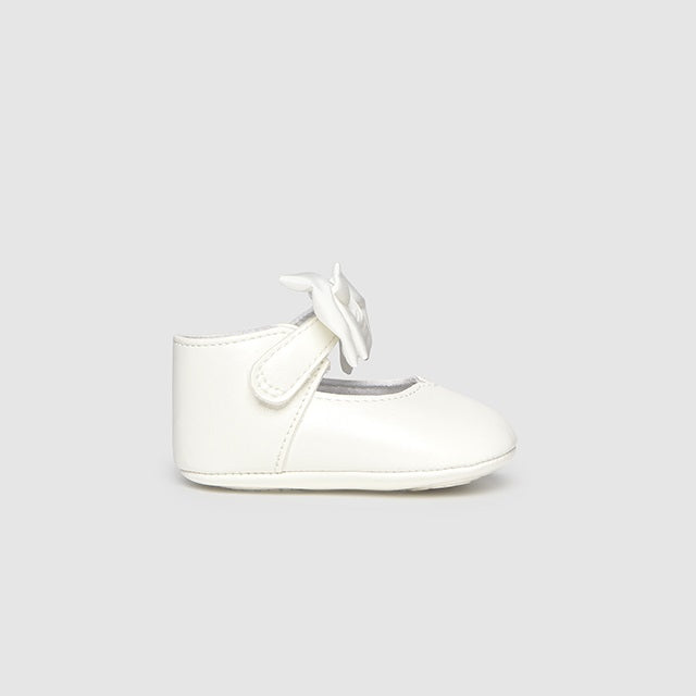 Mayoral Kışlık Kız Bebek Patik Ekru